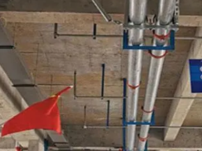 宁都管廊支架的安装方法